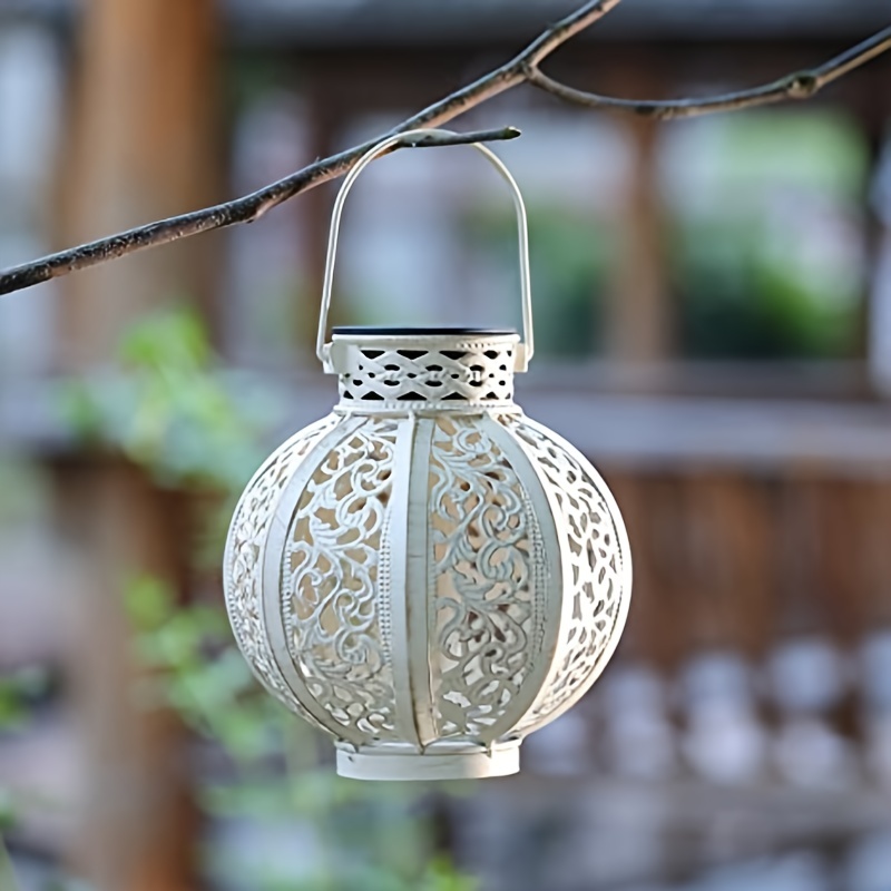 christmas solar hanging lantern