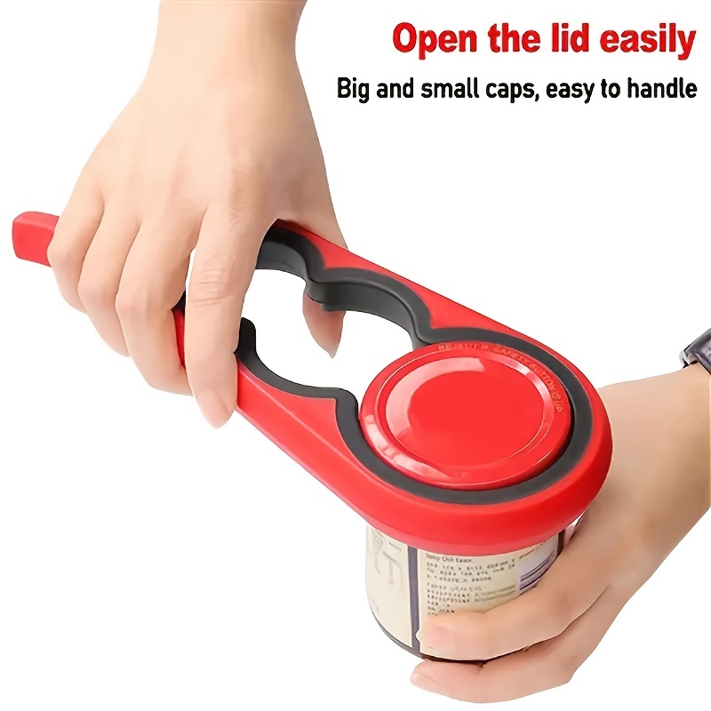 Jar opener bottle can opener easy grip for weak hand senior arthritis