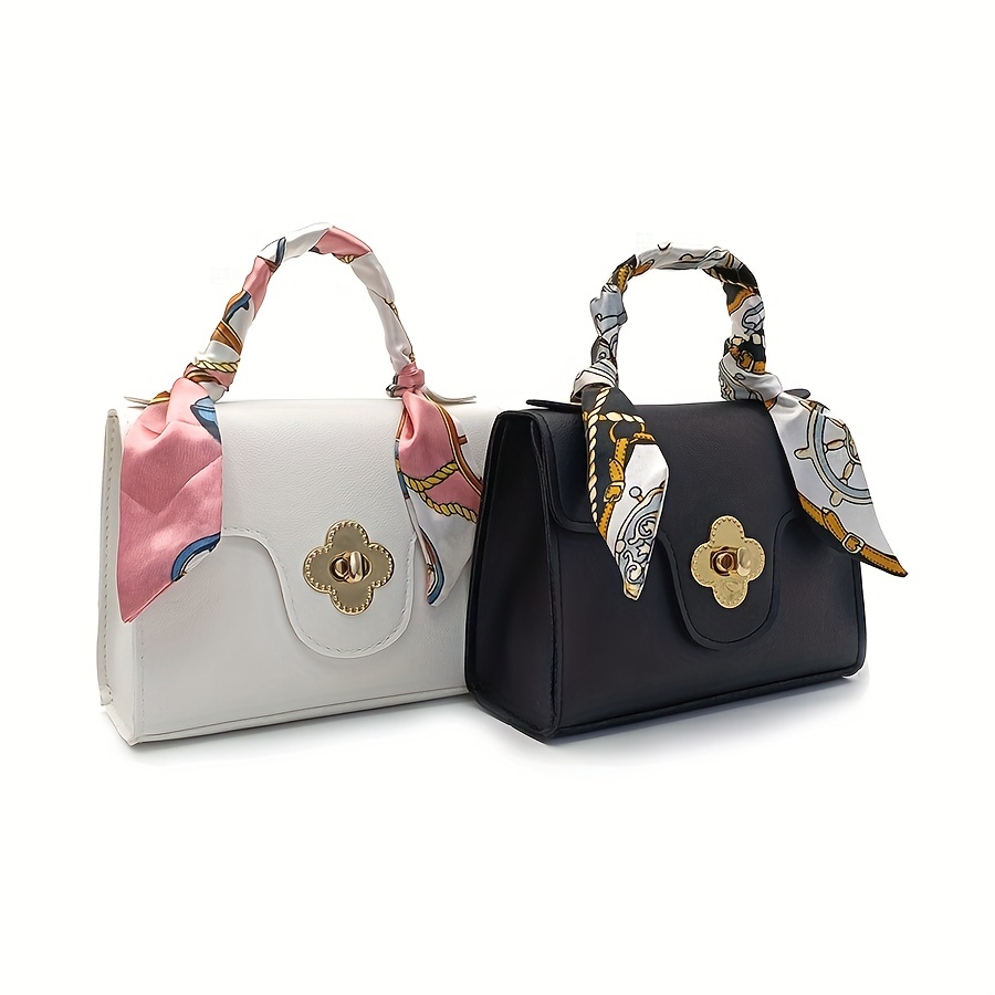Dolce&Gabbana Sicily Scarf Flap Leather Top-Handle Bag