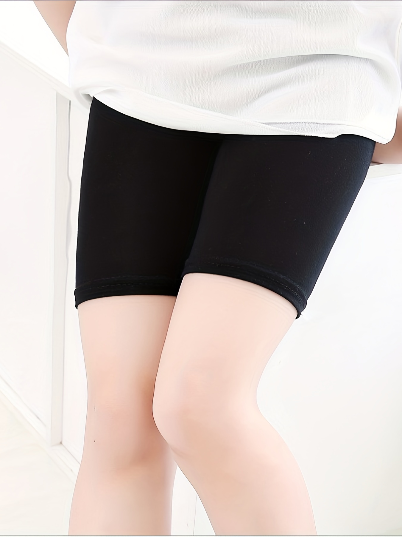 Thin Breathable Girls' Dance Shorts Sports Bicycle Shorts - Temu