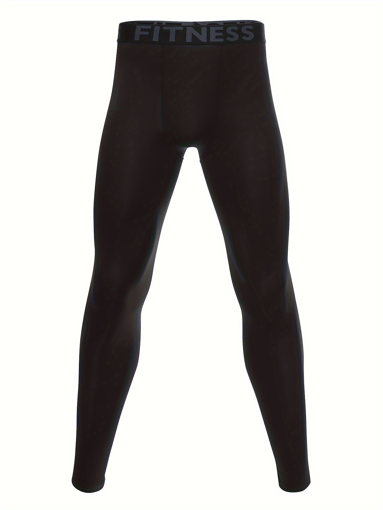 Men's Quick Dry Cool Compression Fit Tights Leggings Sports - Temu