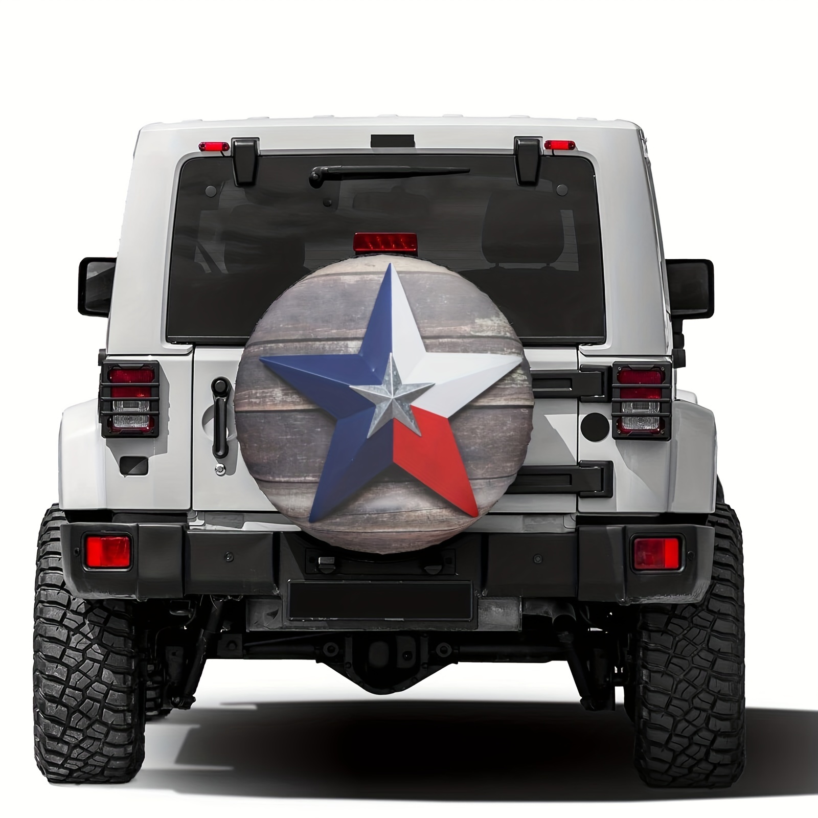 Foruidea Western Texas Star Spare Tire Cover Dust-proof Wheel Tire Cover  Fit Trailer, Rv, Suv And Many Vehicle Temu Australia