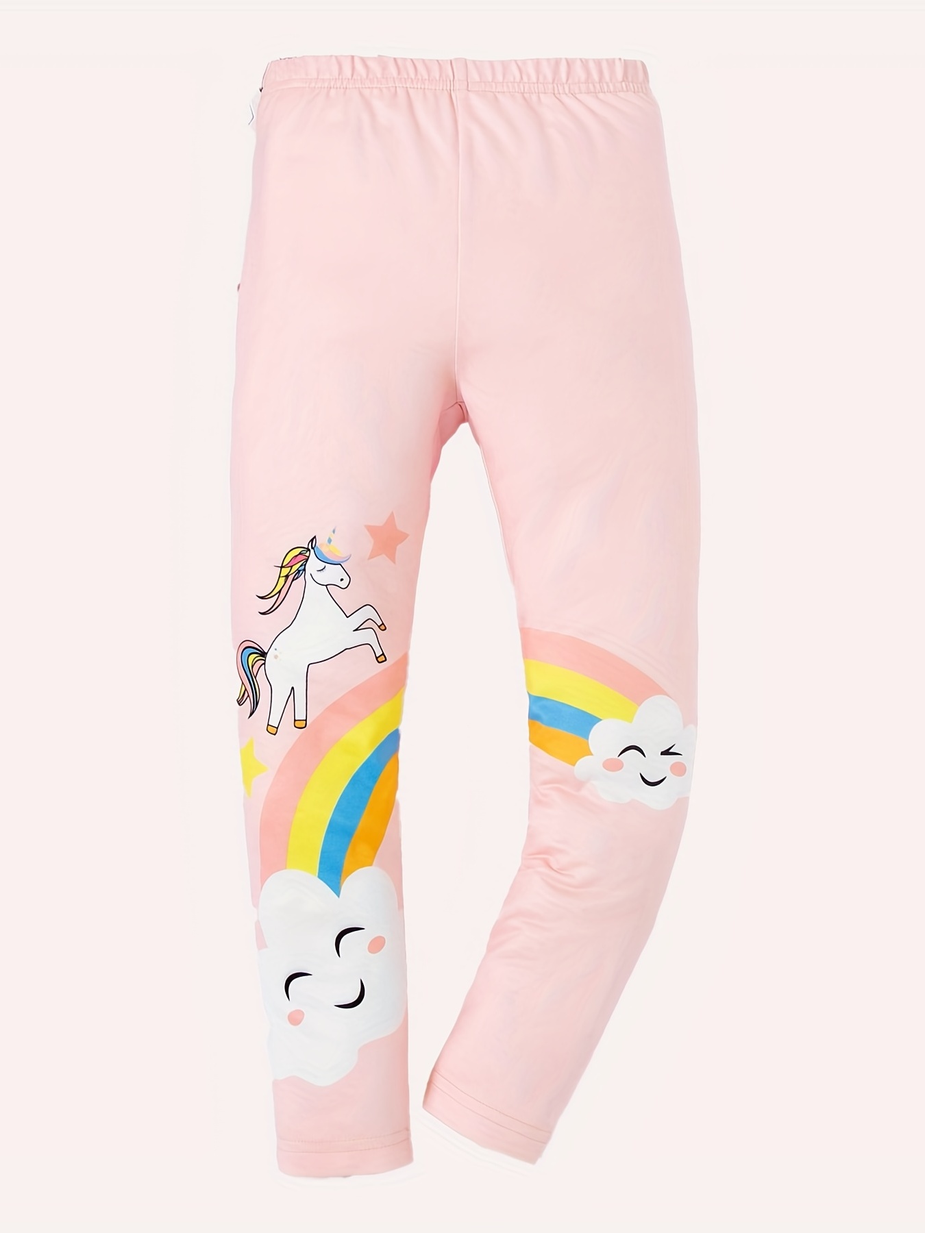 Mommy Matching Leggings Cartoon Color Paws Print Pants - Temu