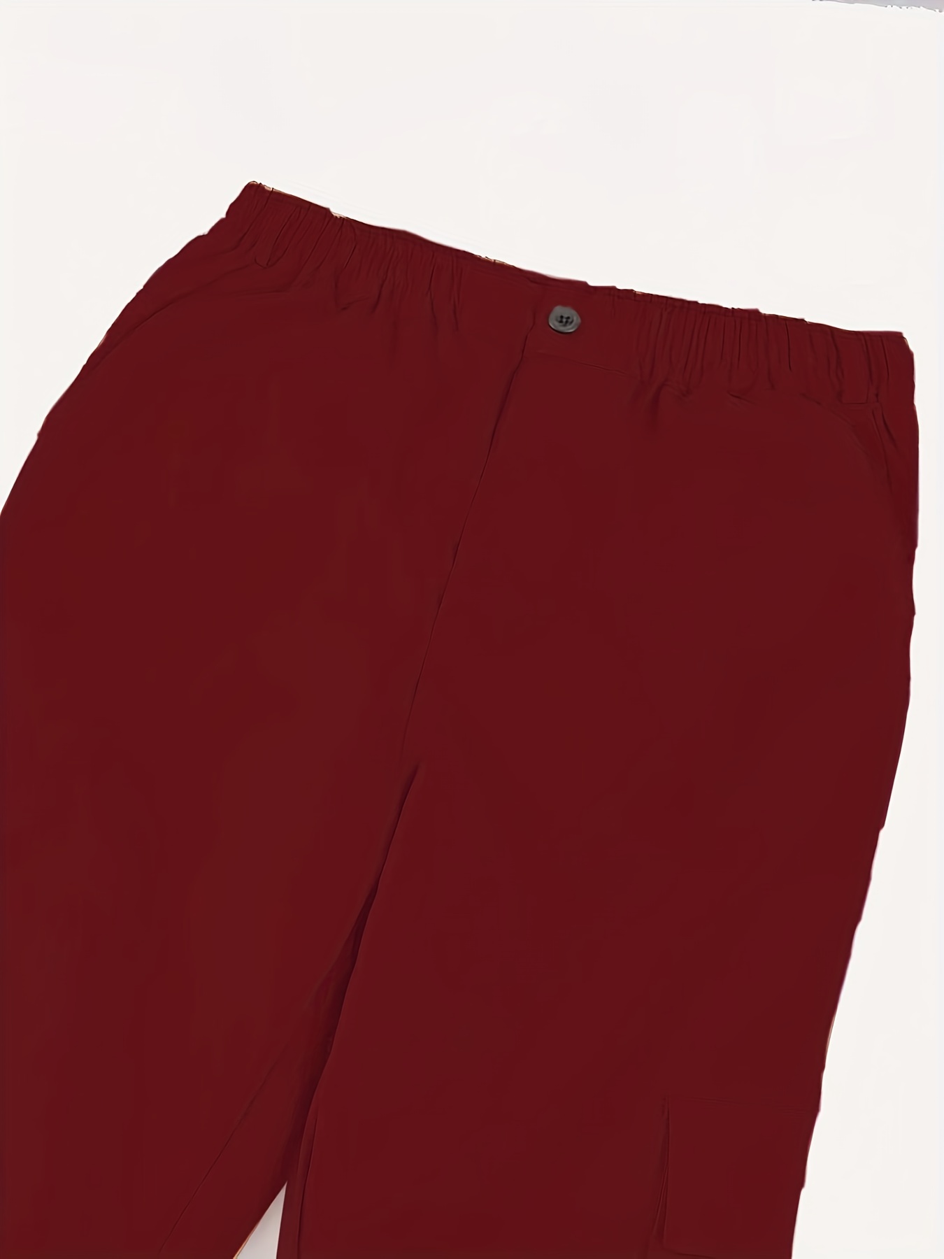 Men's Casual Pockets Non Stretch Drawstring Cargo Shorts Temu Australia