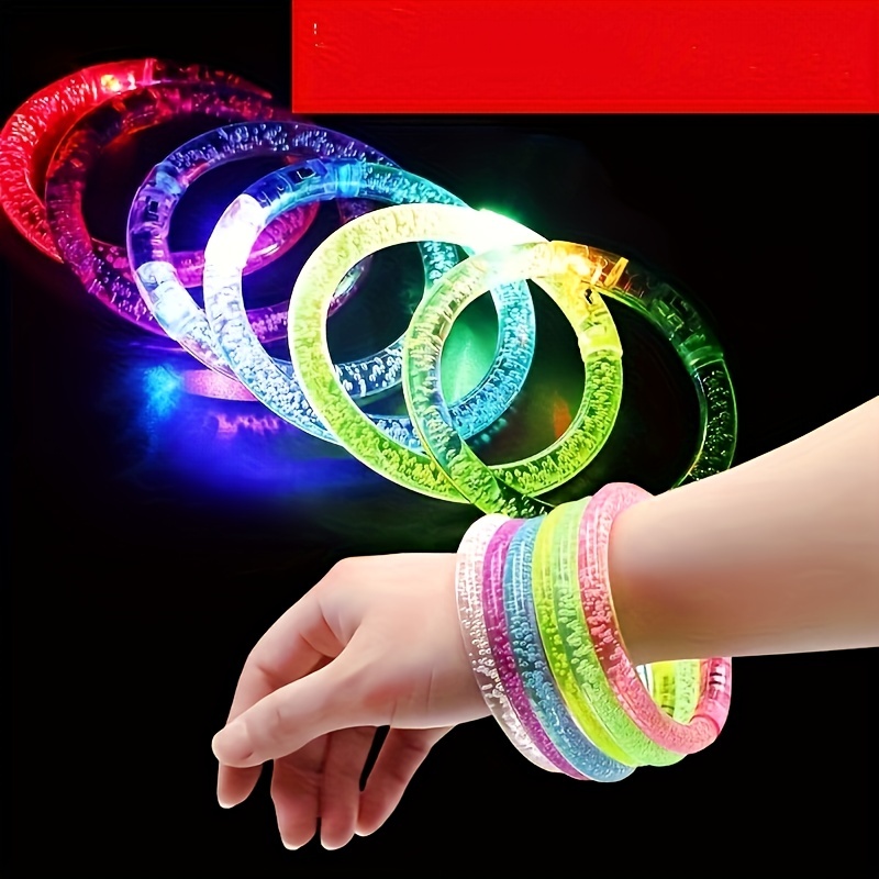 5 Pulseras Barras Luminosas (3 5 Pulgadas) Pulseras - Temu