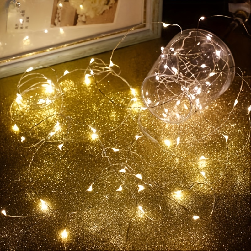 Achetez en gros Fil De Cuivre Guirlandes à Piles Bricolage Petites Lumières  Bouteille Décoration Pour La Fête De Mariage éclairage De Noël Chine et  Guirlandes Led à 3.1 USD