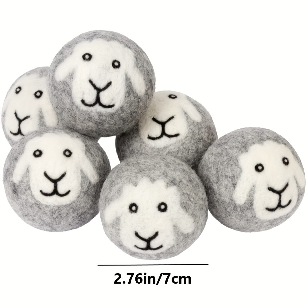 Bolas de lana para secadora, 3 bolas