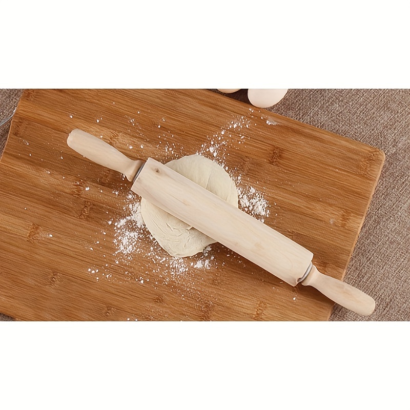 1 Pieza, Rodillo De Madera, Rodillo De Doble Cara, Rodillo De Masa, Para  Pizza, Pastel, Galletas, Utensilios De Cocina, Utensilios De Cocina,  Accesorios De Cocina, Artículos De Cocina Para El Hogar - Temu