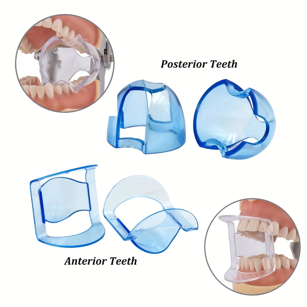 Dental Bite Blocks and Lip Cheek Retractor Set