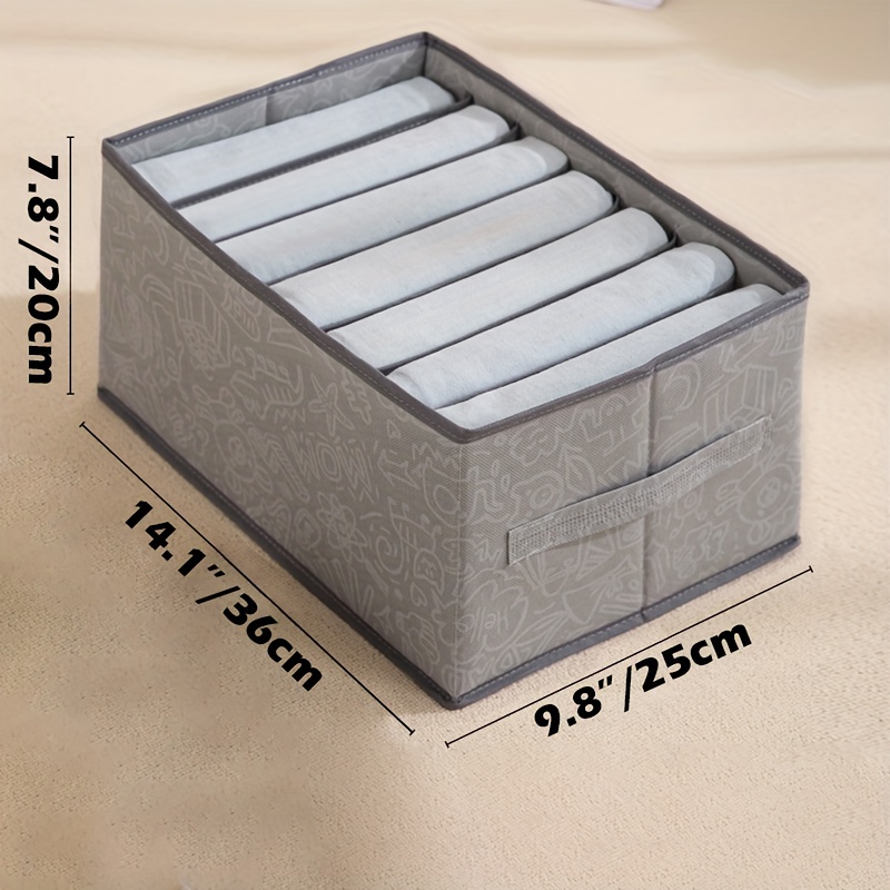 Homsorout Storage Bins with Lids, Fabric Cube Storage Organizer