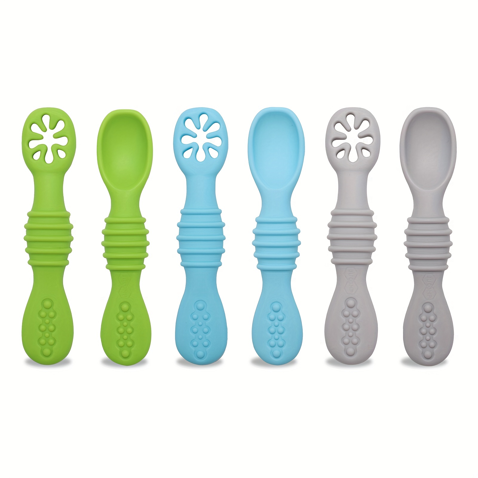 Baby Spoons - Self-feeding Toddler Utensils - First Stage Baby Led Weaning  Spoons - 100% Food Grade Silicone Training Spoons - Temu United Arab  Emirates