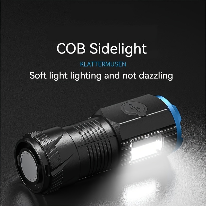 Brightest Magnetic Pen LED FlashLight with Flashing Red emergency