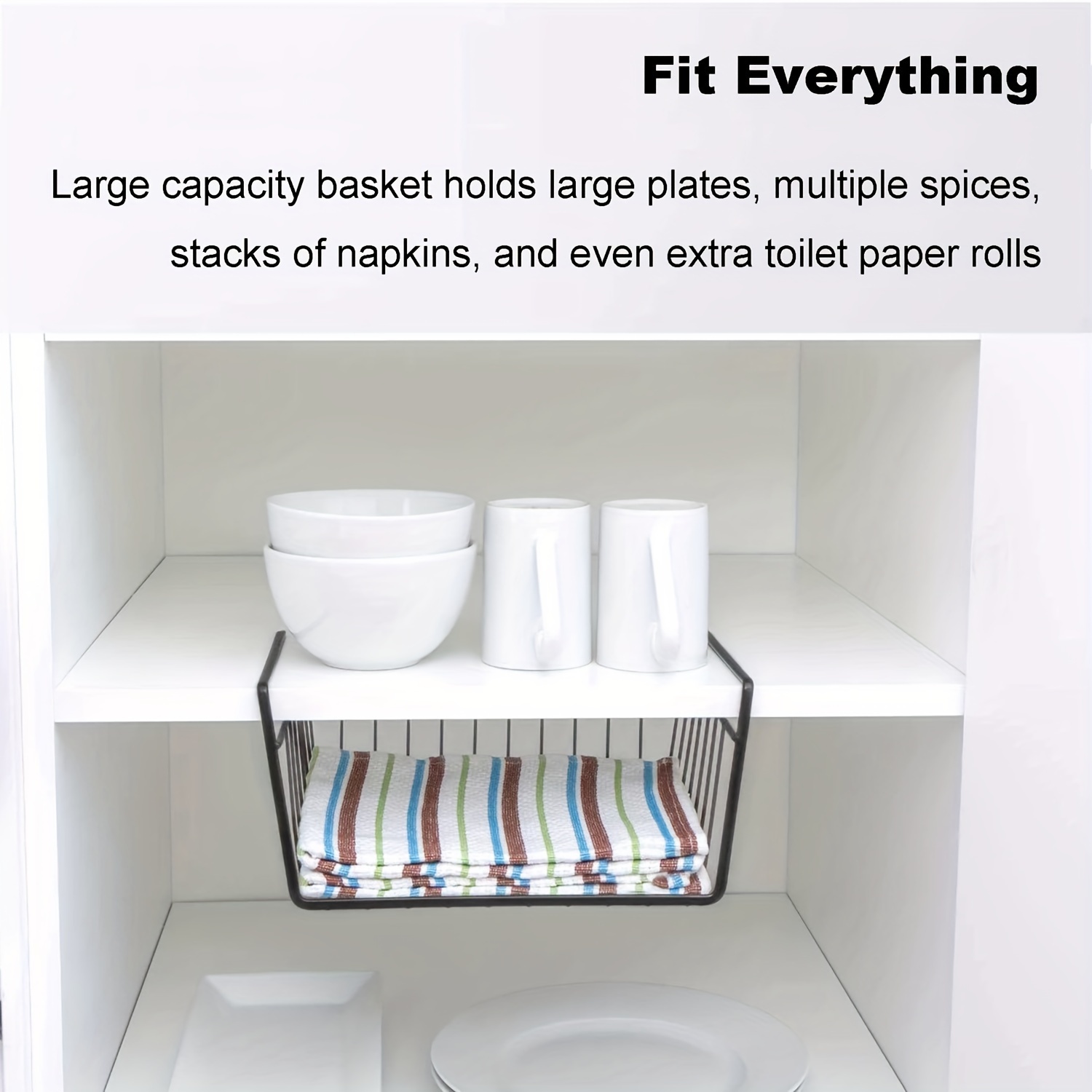 Kitchen Under-Shelf Basket - Large