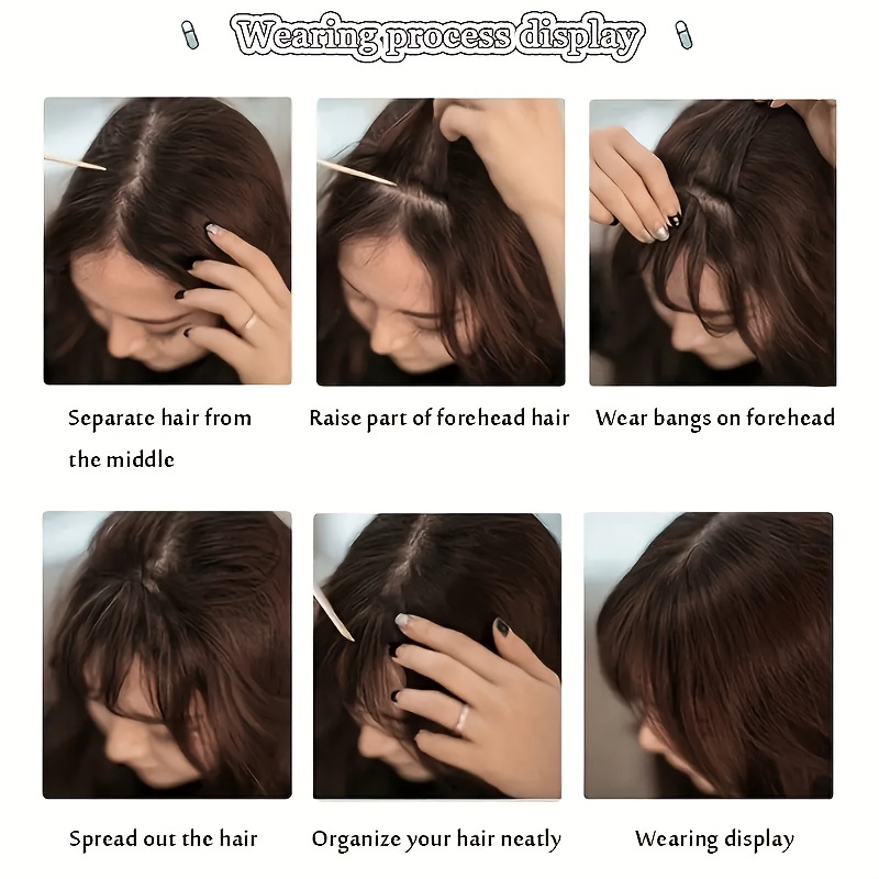 Synthetic Clip In Hair Extensions for Daily Use