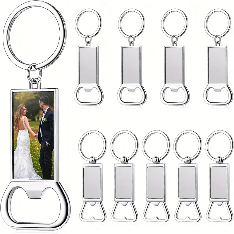 Sublimation Keychain Blanks Products Metal Sublimation - Temu