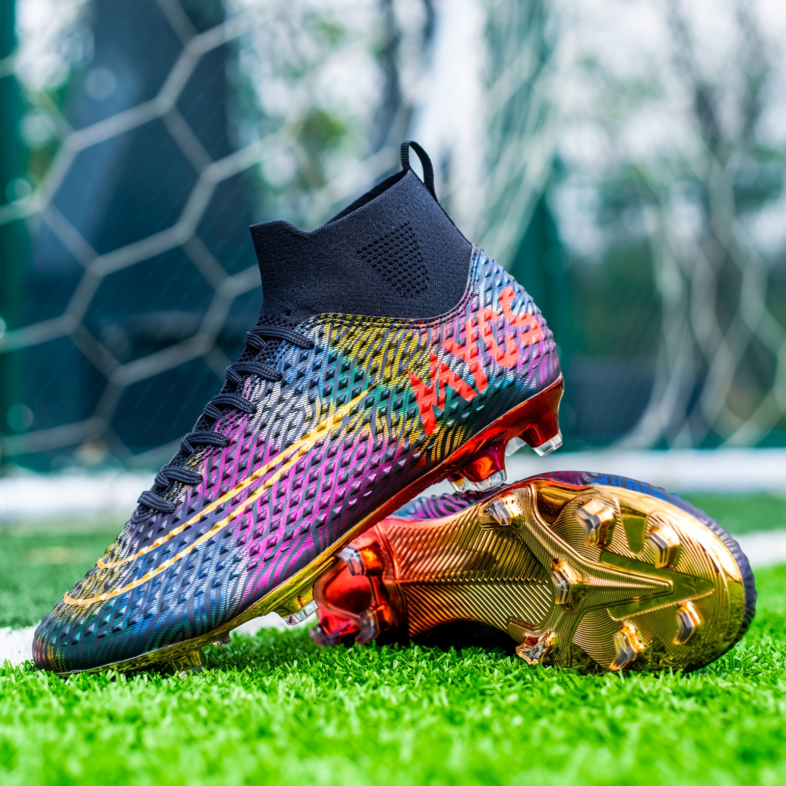 Nike soccer cleats rainbow online