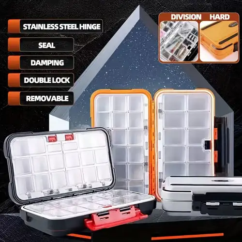Outdoor Fishing Box Portable Multifunctional Storage Box Sea - Temu