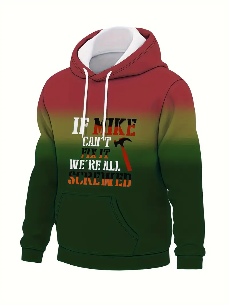 Casual Gradient Print Basic Hooded Sweats(7 Colors) Casual Gradient Print Basic Hooded Sweats(7 Colors)