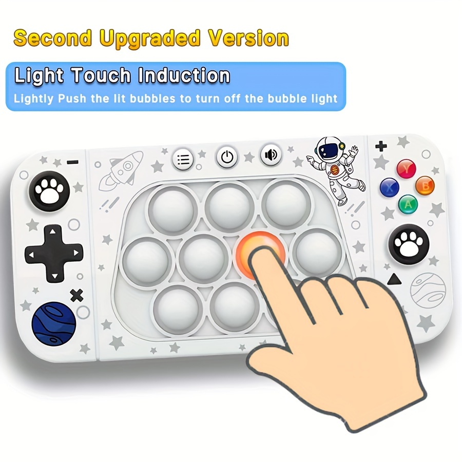 Fast Push Handheld Game Pop Light Game Toys Upgraded Version