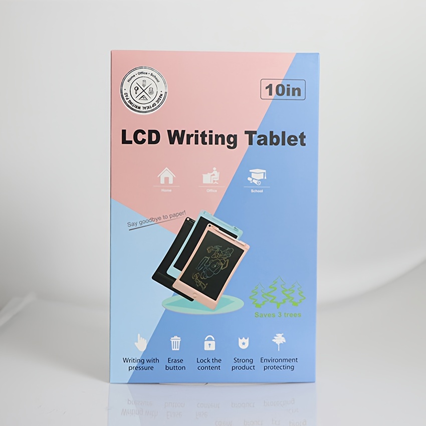 Lcd Writing Tablet Doodle Board With Lock Key Drawing - Temu