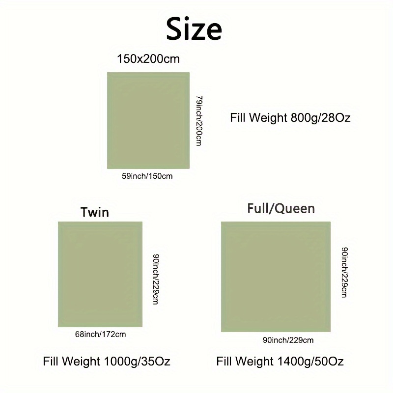 Comforter fill power on sale chart