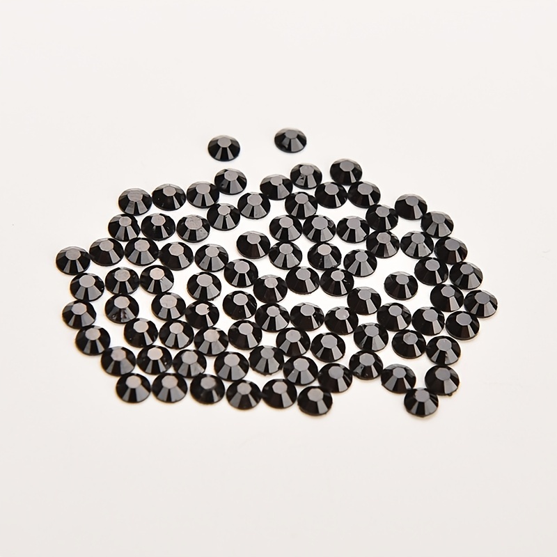 1000 Pcs Clear AB Flatback Rhinestones Round Beads For Nail Art