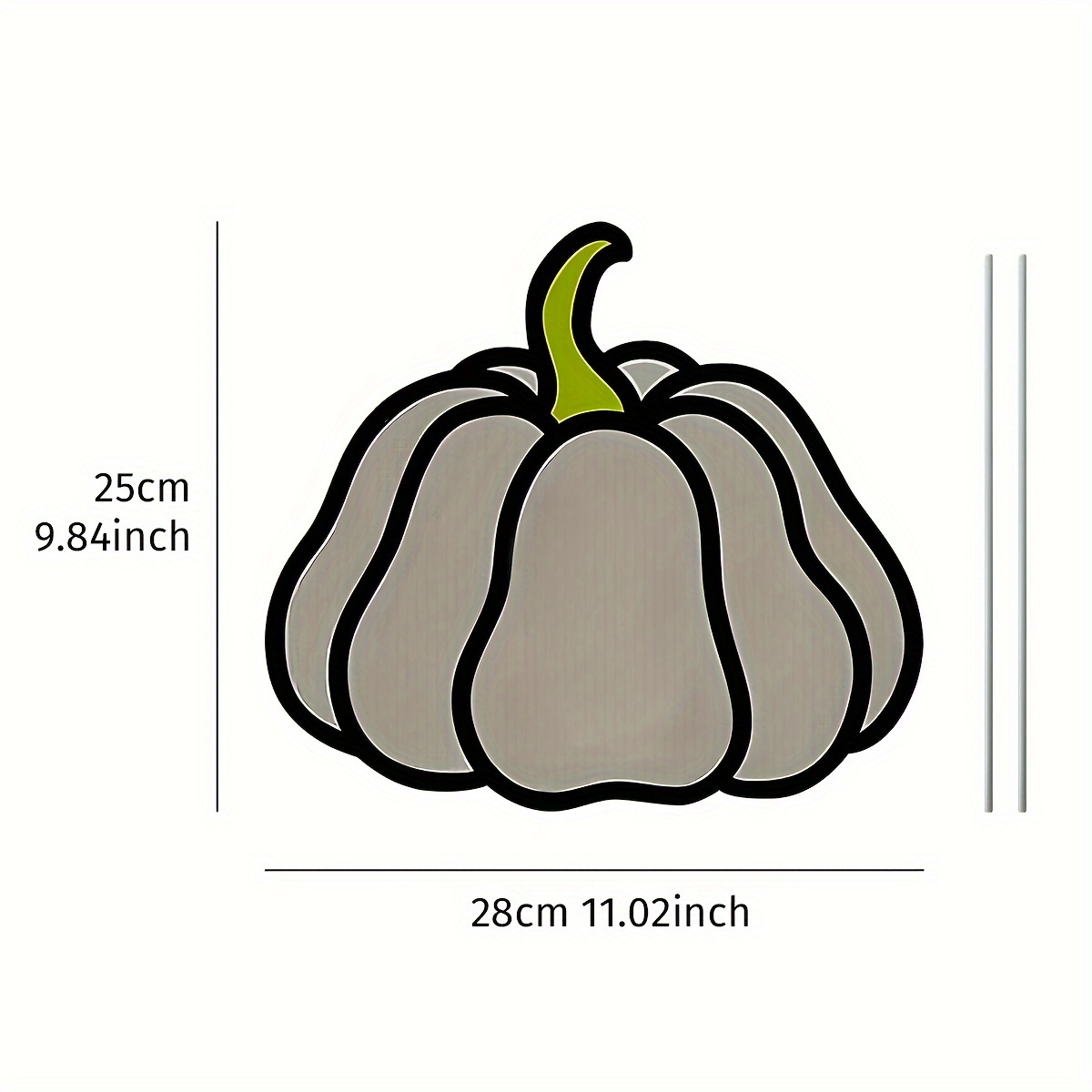 1pc Thanksgiving Citrouille Piquet De Jardin Halloween - Temu Belgium