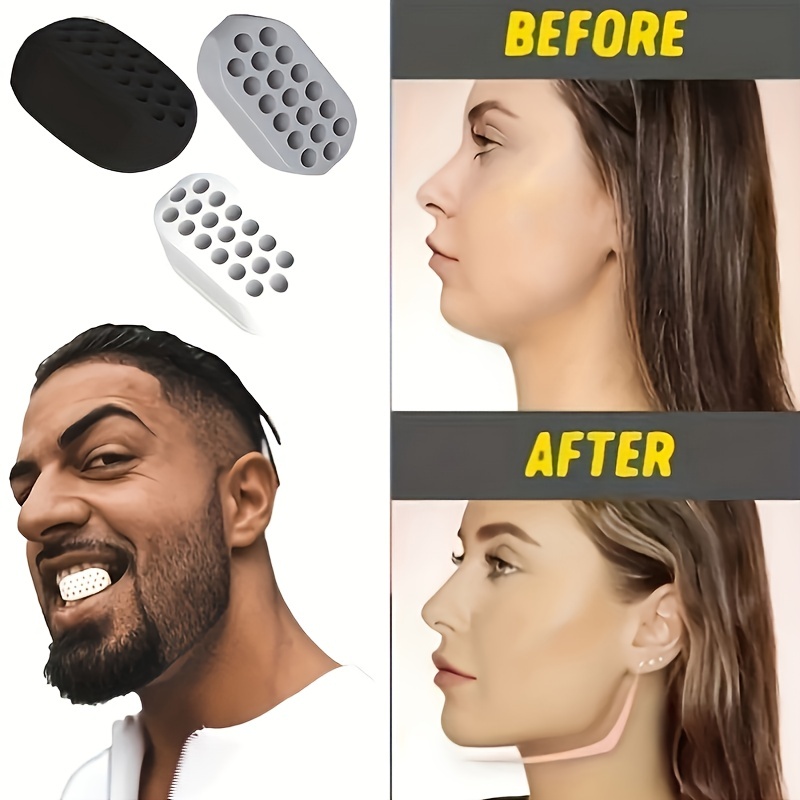 Facial Muscle Trainer Silicone Jaw Exerciser Masseter Muscle - Temu