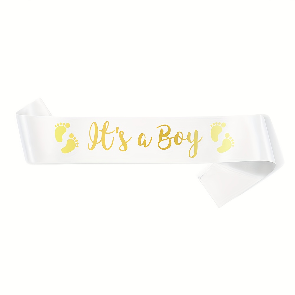 It's A Boy Shaker Award Ribbon