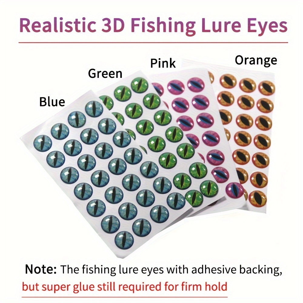 N/0 Gourami Fishing Lure Eye 3D Lifelike Realistic India