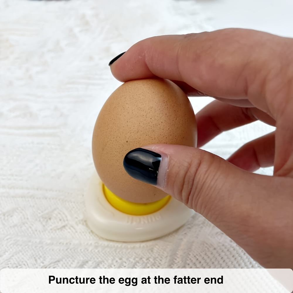 Egg Hole Puncher Easy Egg Peeler Stainless Steel Egg Hole Poker