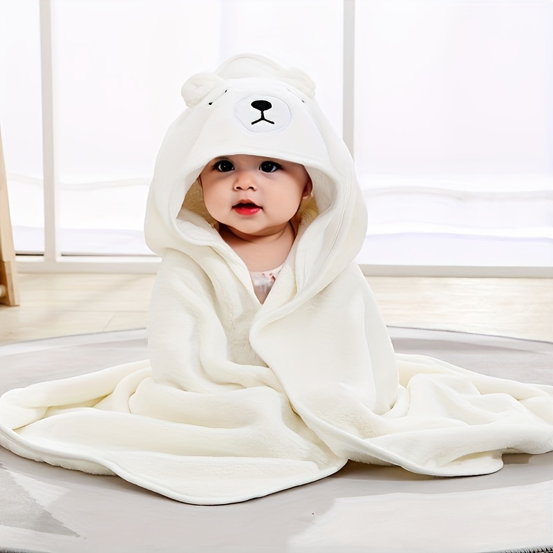 Recién nacido bebé baño toalla bebé encapuchado recién nacido toalla bebe  terciopelo swaddle manta toallas infantiles niños manta de playa