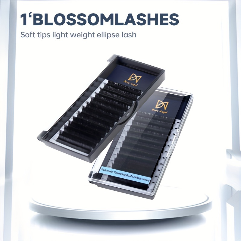 Individual Natural Curling Thick Grafting Lashes Extension