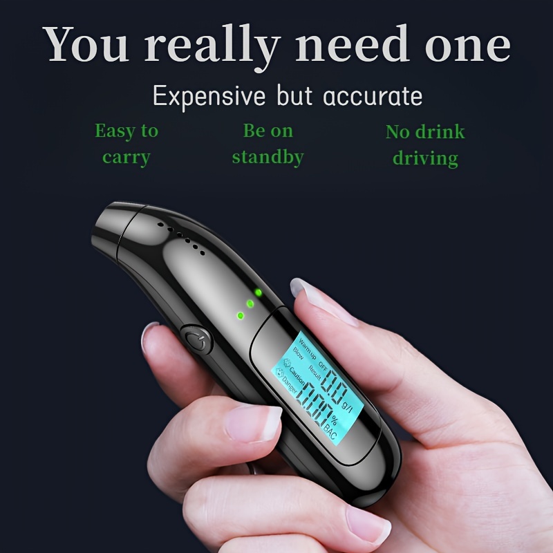 Breath Alcohol Tester, High Precision And Convenient Professional