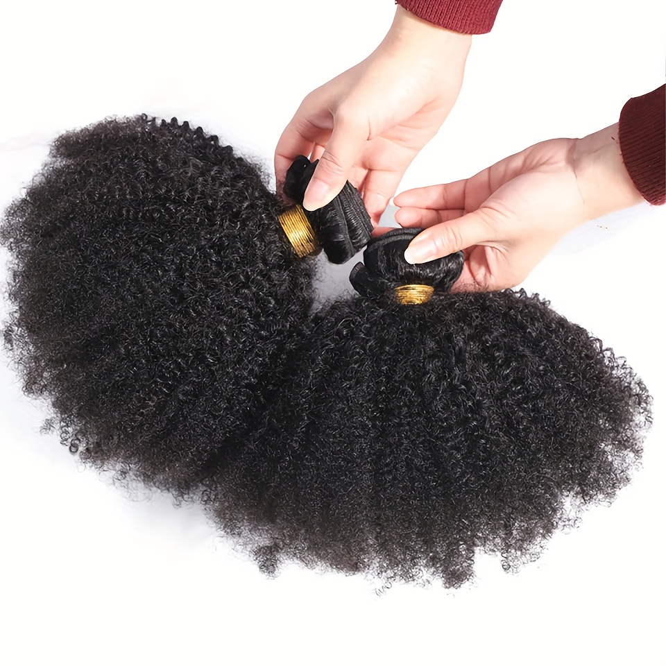 Human hair hotsell afro bundles