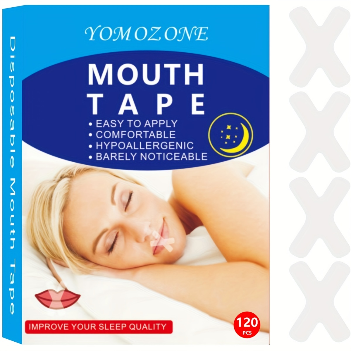 DREAM TAPE. This thing is a game changer. So simple and effective. #mo, mouth tape for sleep