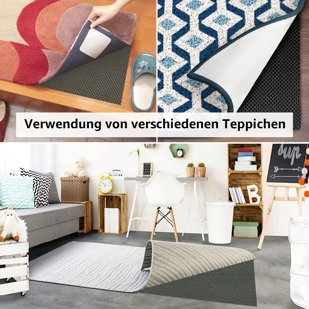 Anti Slip Rug Underlay,Multipurpose Non Slip Gripper Rug pad mat,Under  Carpet Underlay Anti Skid mat,eco Friendly PVC Latex mat for