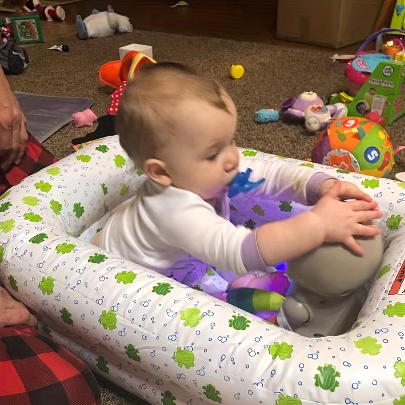  Bañera inflable portátil para bebés, lindas bañeras