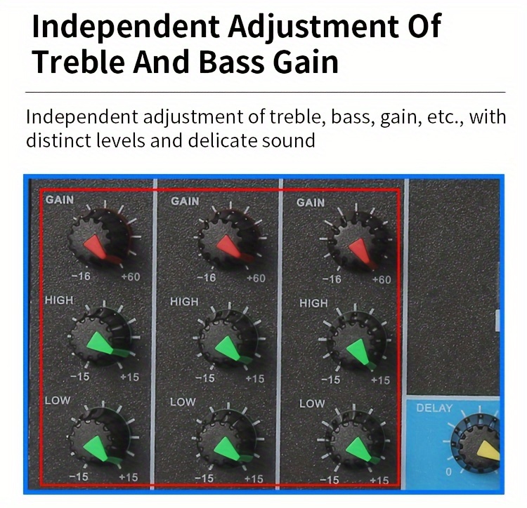 4channel Mixing Console Effects Equalization Adjustment Audio Mixer Usb Pc Dedicated Mixer