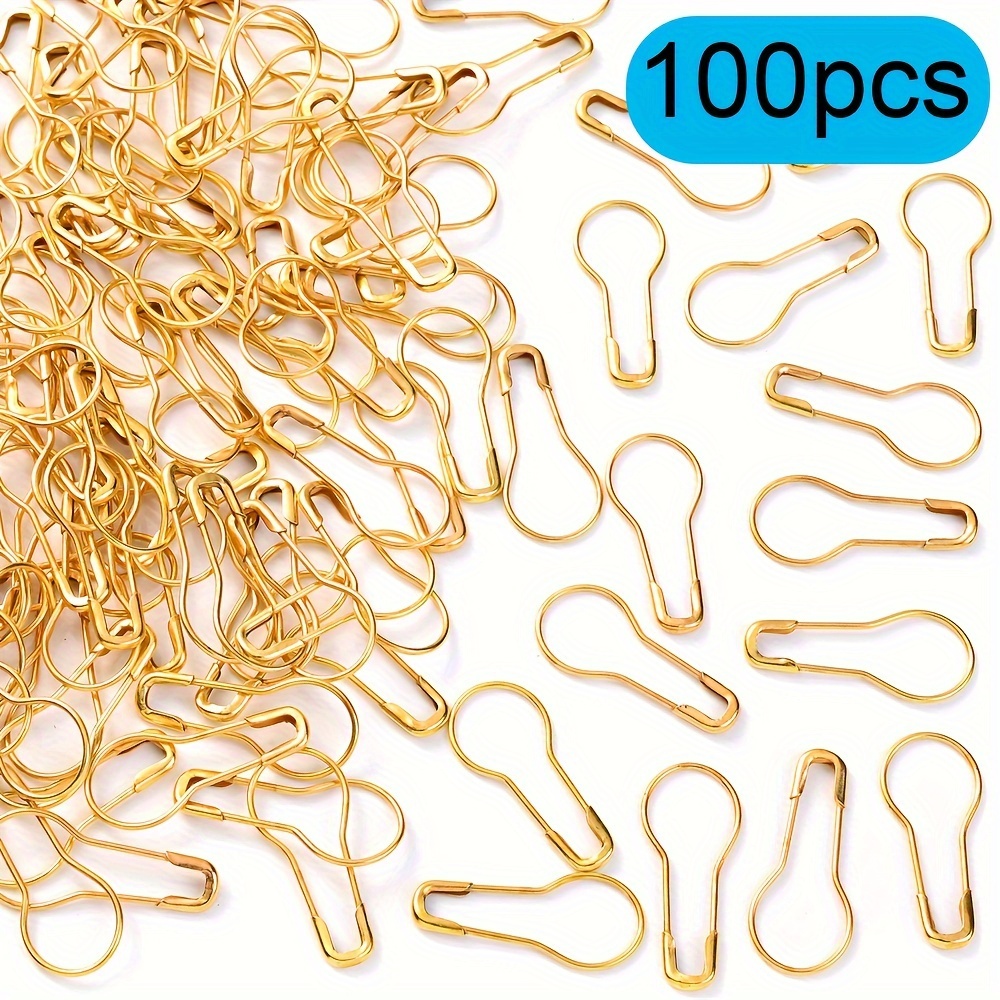 Metal Curve Pins, Clothing Buckle Pins For Diy - Temu United Kingdom