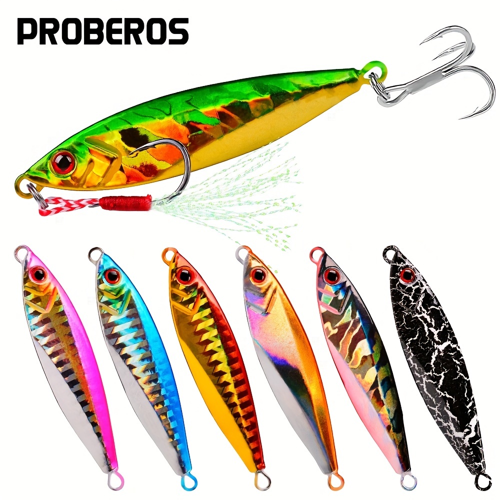 .com : Sukia Spinner Baits Metal Spinner Fishing Lures Metal Artificial  Lures Saltwater Freshwater Lures for Bass Crankbaits with Treble Hooks (3  Colors-9Pcs) : Sports & Outdoors