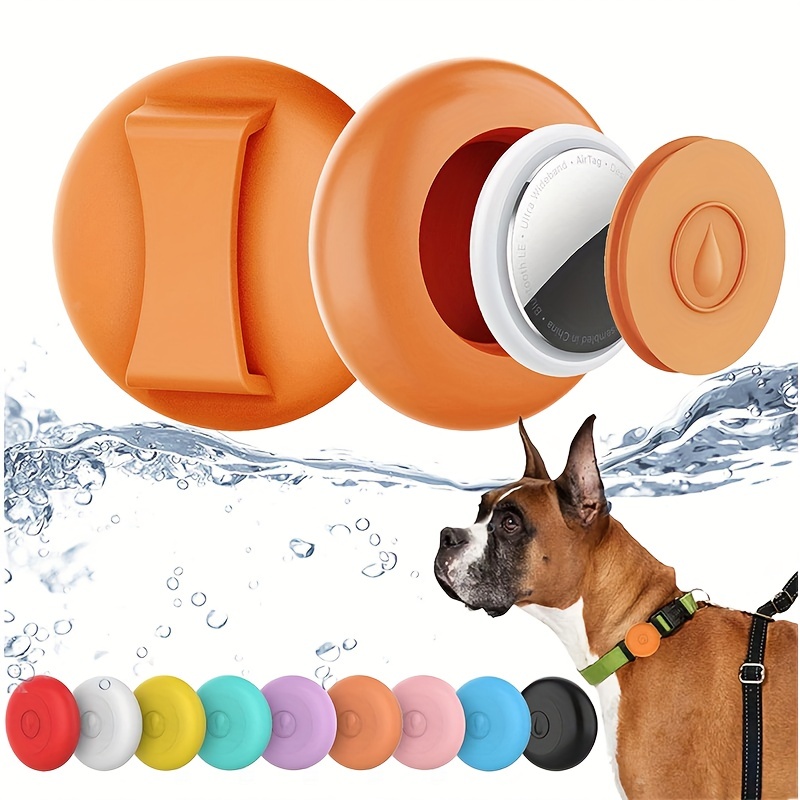 Soporte para Collar de perro AirTag para Apple, IPX8 resistente al agua,  Ultra duradero, para perros y gatos - AliExpress