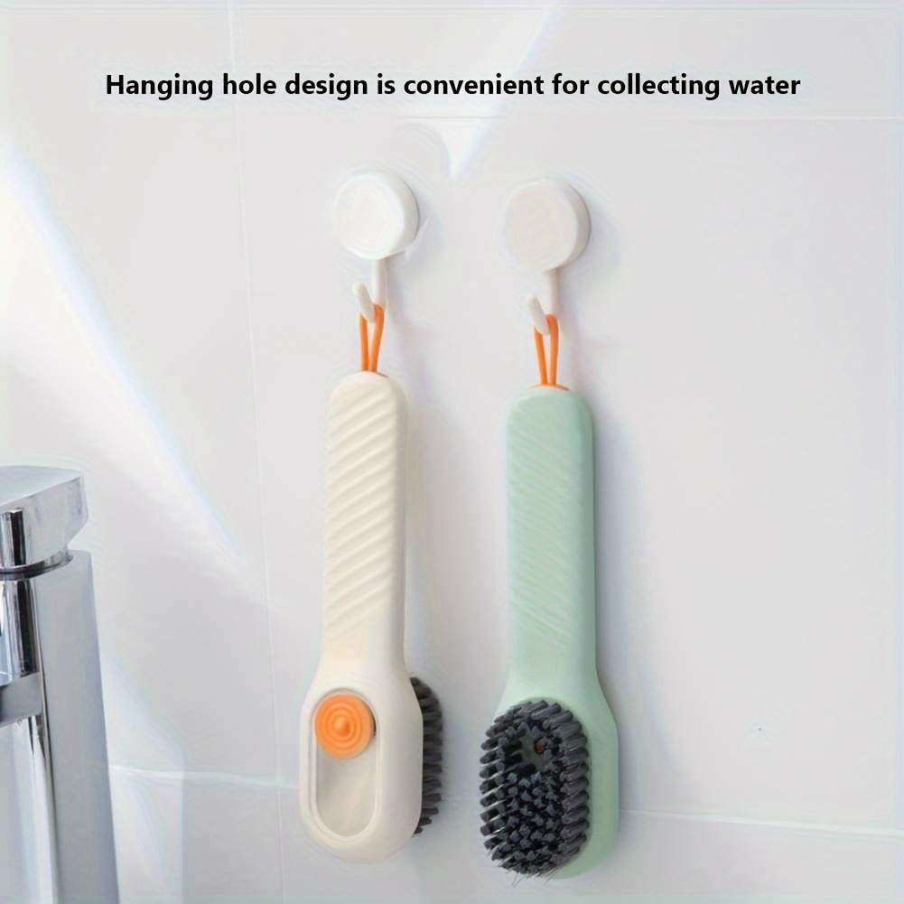 Automatic Liquid Shoe Cleaner, Push Type Multifunctional Cleaning Brush -  Temu