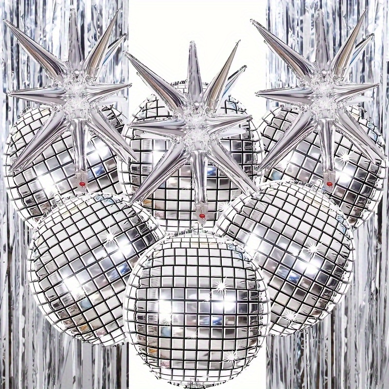Blue Silver Dancing Queen Disco Music Party Decorations - Temu Norway
