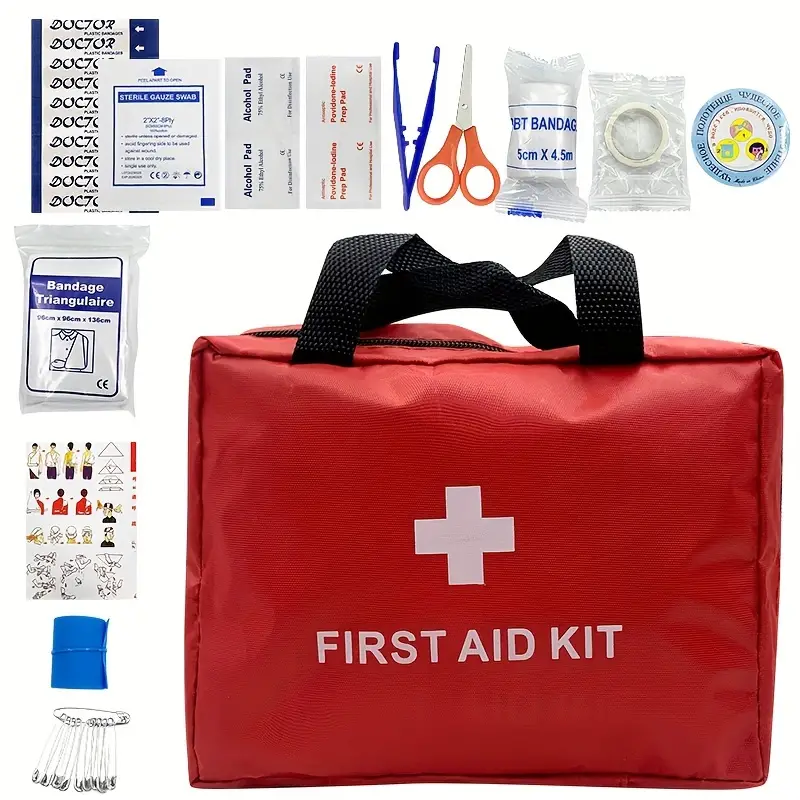 1pc Kit Primeros Auxilios Portátil Kit Primeros Auxilios - Temu