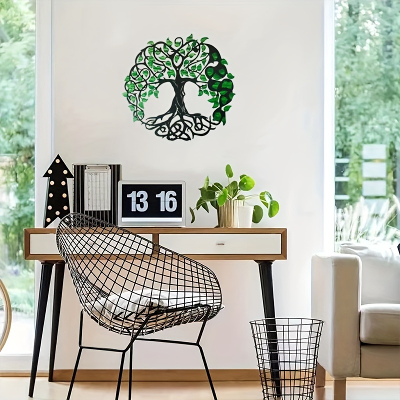 Letrero de árbol de la vida en 3D, de madera natural, artificial, árbol de  mesa artificial, árbol de mesa, árbol de escritorio, plantas falsas de