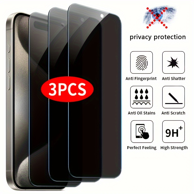 Protector Pantalla Vidrio Templado Iphone 14 11 12 13 15 Pro - Temu Chile