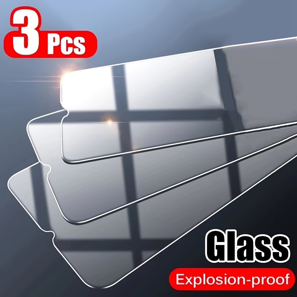

3 Pcs Clear Explosion-proof Films For Samsung Galaxy A31 A51 A71 A12 A13 A14 A23 A24 A25 A33 A34 A52 A53 A54 M12 M22 Tempered Glass Screen Protector Anti-scratch Bubble Free