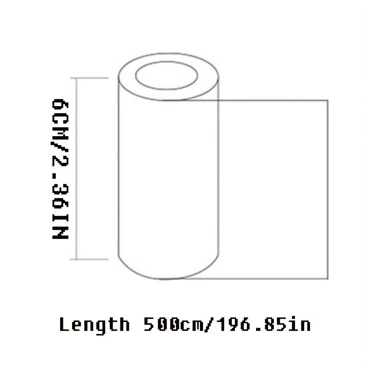 Transparent Cake Strip Roll For Cake Decoration And - Temu