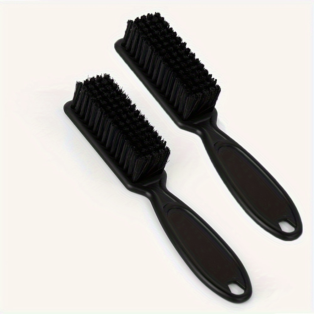 Plastic Black Handle Nylon Bristle Brush Hair Comb Designed - Temu